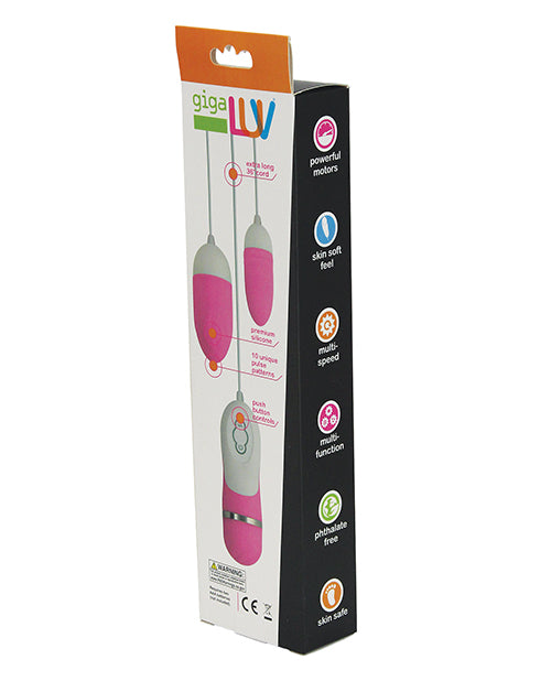 Gigaluv Dual Vibra Bullets | Pink