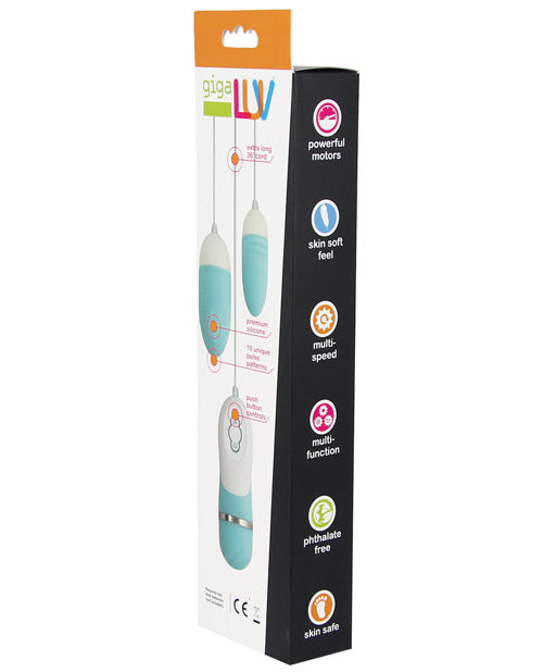 Gigaluv Dual Vibra Bullets | Tiffany Blue