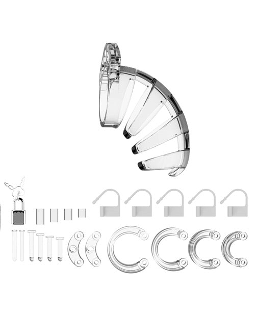 Shots Man Cage Chastity 3.5" Cock Cage Model