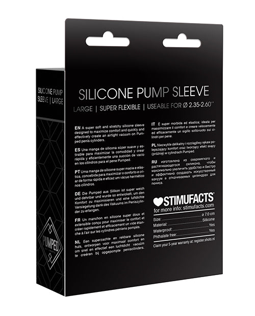 Shots Pumped Sleeve penis pump 