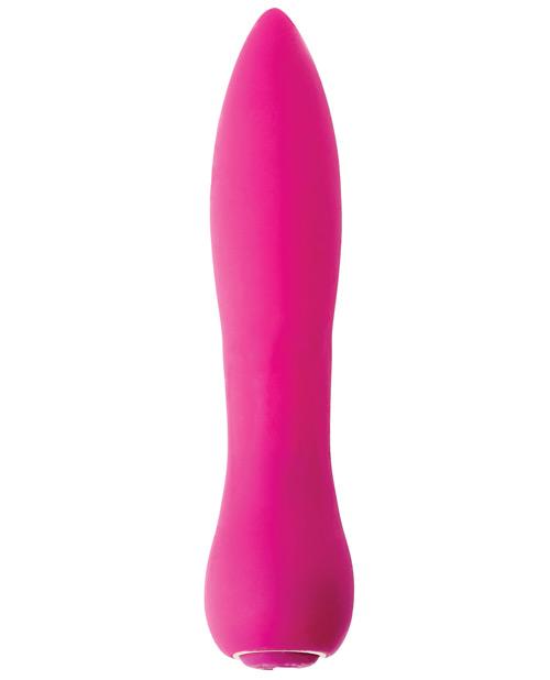 Rechargeable vibrator featuring 69 vibration functions and flexible neck