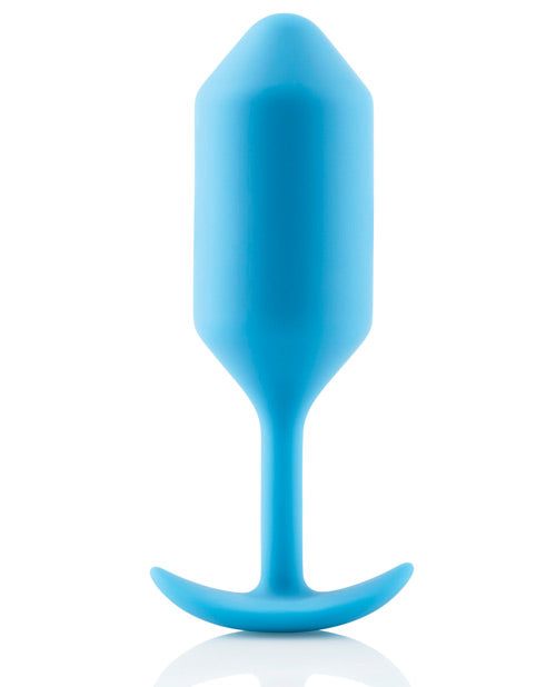 b-Vibe weighted Snug anal plug 3 in Teal