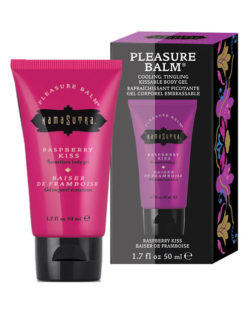 Kama Sutra Pleasure Balm Sensations - 1.7 Oz | Raspberry Kiss
