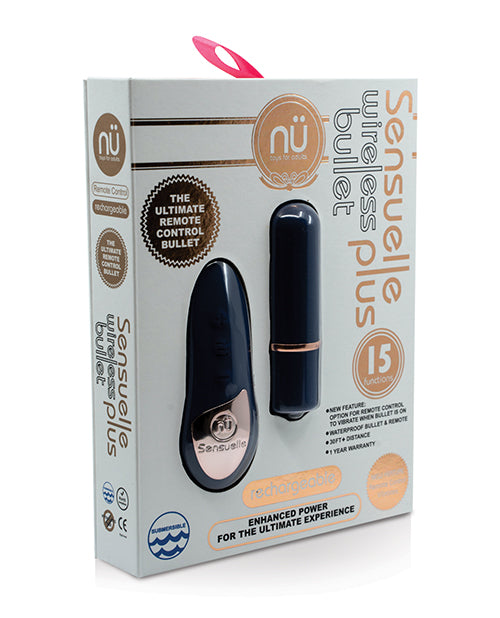 Nu Sensuelle Remote Control Wireless Bullet Plus