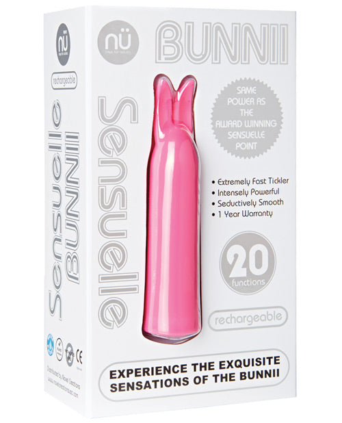 Body-safe silicone Bunnii rabbit vibrator