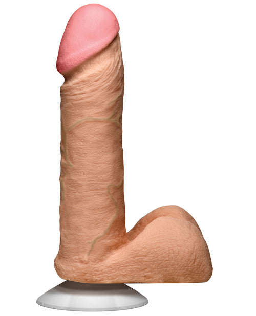 Realistic Ultraskyn Cock W/balls | White 6"