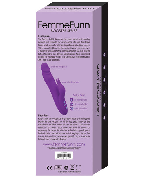 Femme Funn Booster Rabbit | Purple