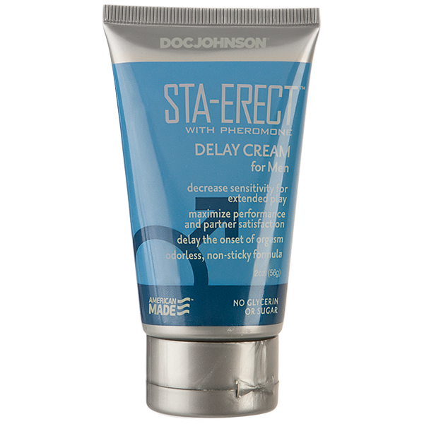 Doc Johnson Sta-Erect Cream 2 oz.