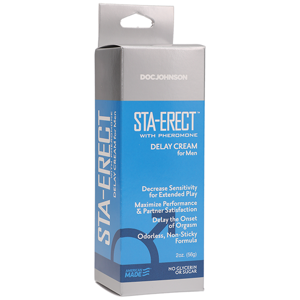 Doc Johnson Sta-Erect Cream 2 oz.