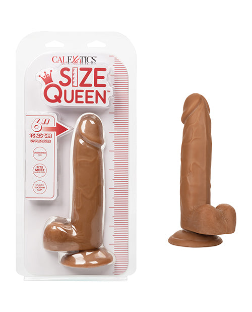Size Queen 6" Dildo - Blue