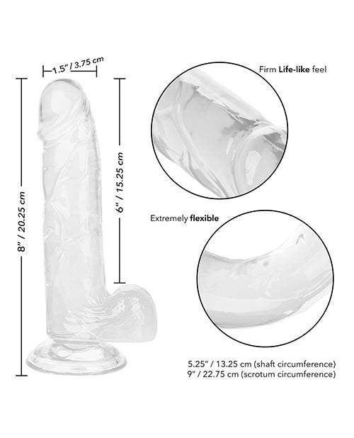 Size Queen 6" Dildo - Blue