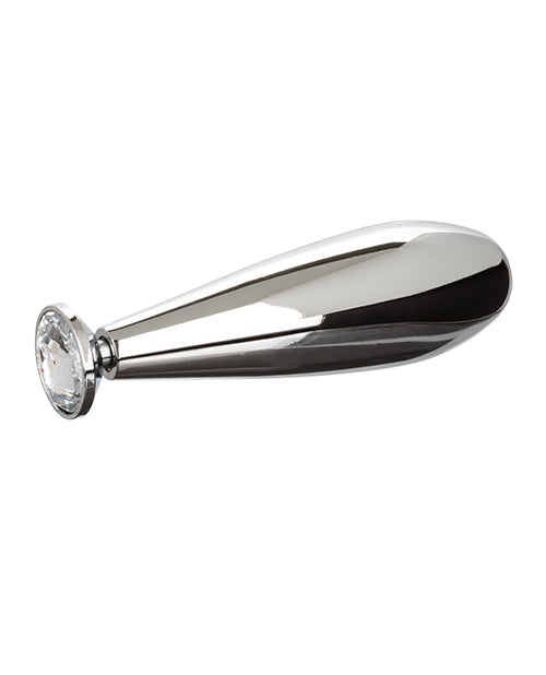 Star Fucker Glider Gem Plug W/silicone Enhancer - Black
