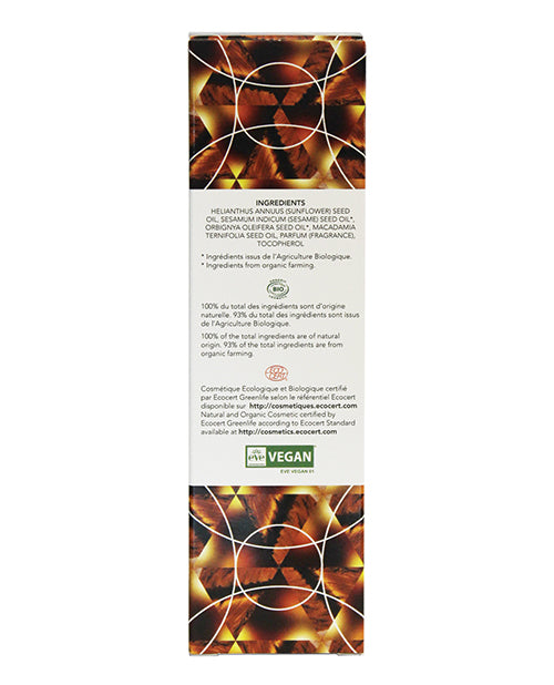 Exsens Organic Body Oil W/stones | Tiger Eye Macadamia