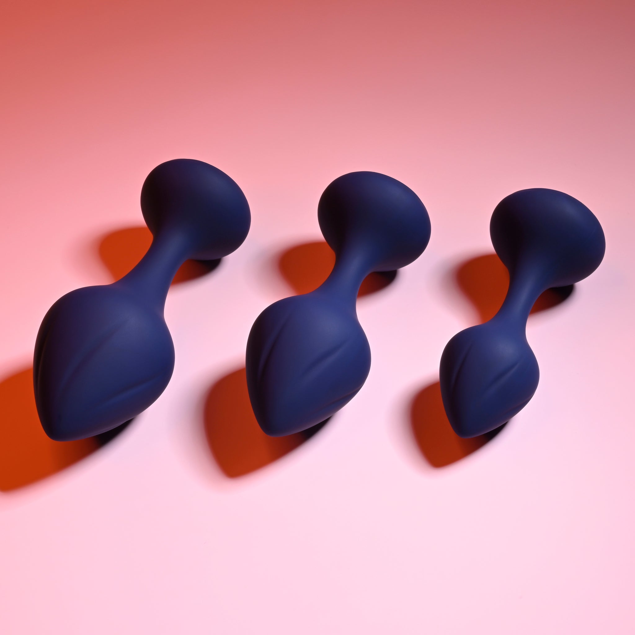 Playboy Pleasure Tail Trainer Anal Training Kit - Navy