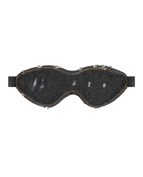 Shots Denim Eye Mask | Black