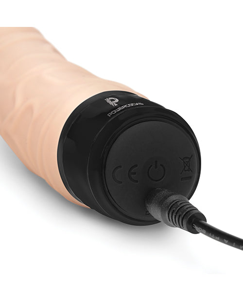 Powercocks 6.5" Realistic Vibrator | Ivory