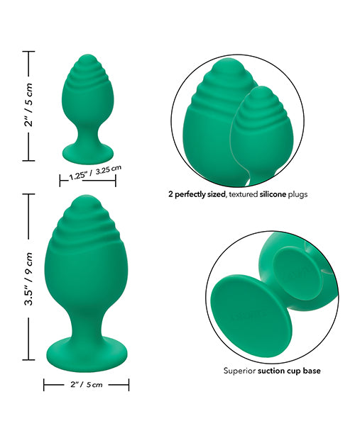 Cheeky Butt Plug Green 