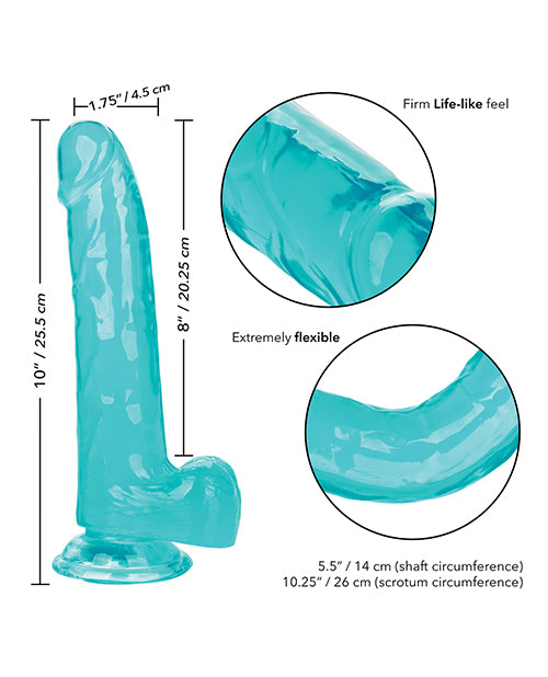 Size Queen 8" Dildo | Blue 