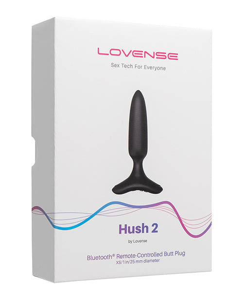 Lovense Hush 2: 1" Butt Plug