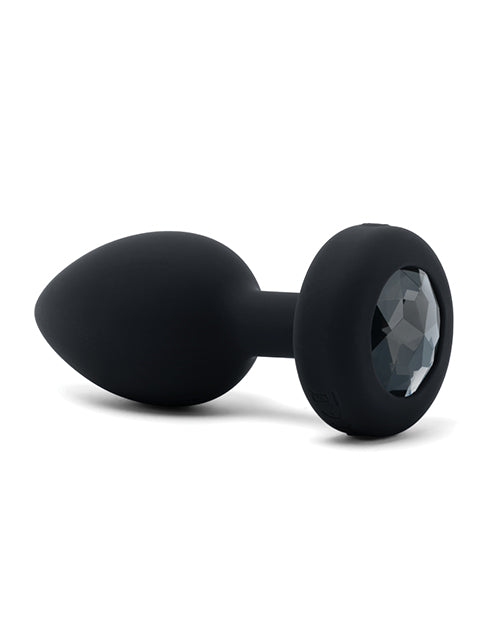 b-Vibe Vibrating Jewel anal plug - Black
