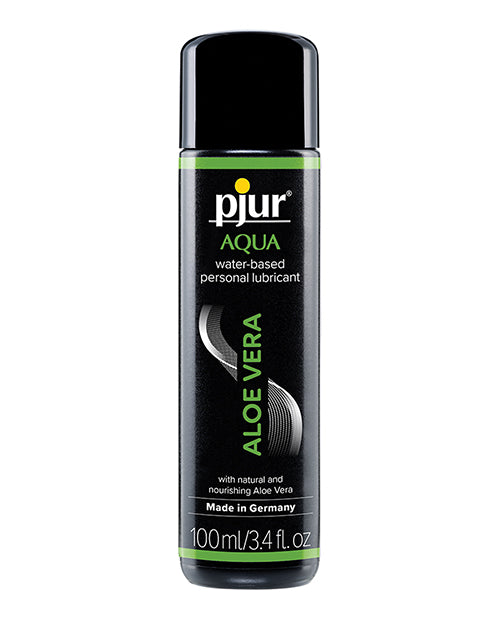 pjur® Aqua Aloe Vera Water Based Personal Lubricant - 100 Ml Bottle