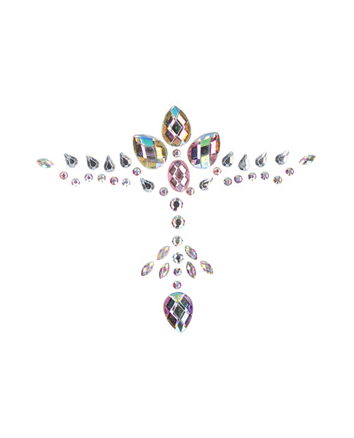 Shots Bliss Dazzling Cleavage Bling Sticker O/s