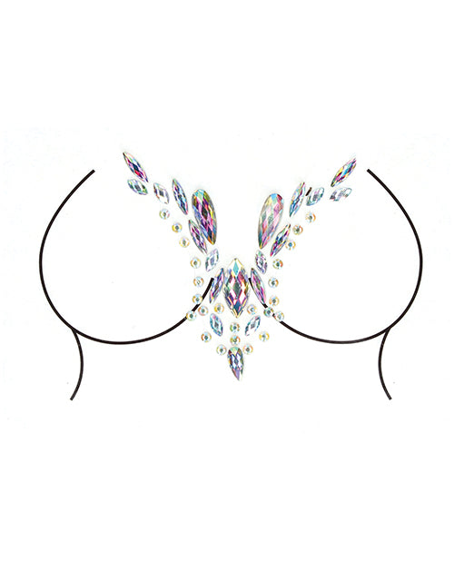Shots Bliss Dazzling V Cleavage Bling Sticker O/s