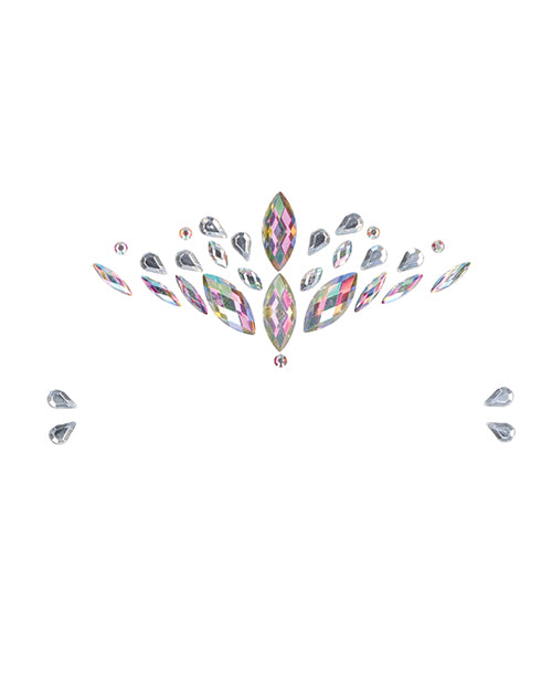 Shots Bliss Dazzling Crowned Face Bling Sticker O/s
