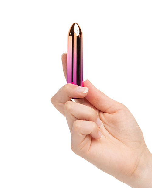 Rechargeable and waterproof bullet vibrator