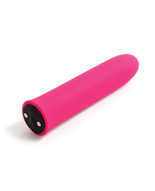 Close-up of Nubii bullet vibrator ergonomic design