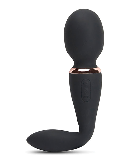 Ergonomic wand vibrator with XLR8 Turbo Boost