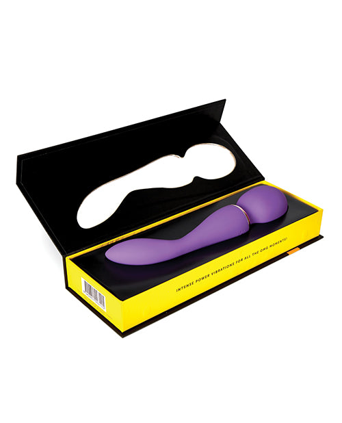 Versatile wand for massage and intimate play