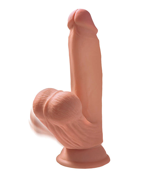 King Cock Plus 7" Triple Density Cock W/swinging Balls