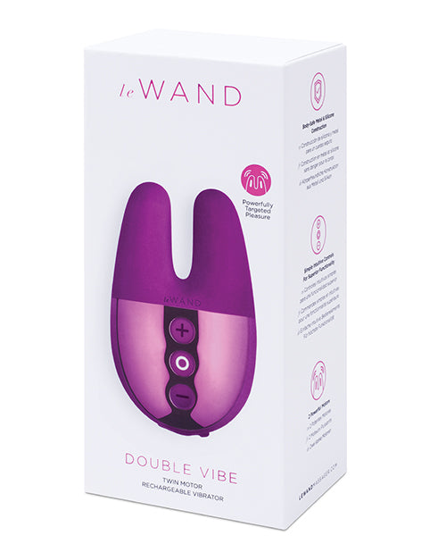 Le Wand Double Vibe in package