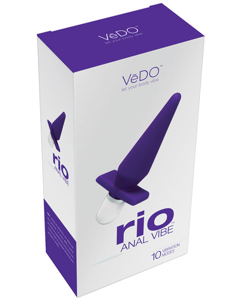 Vedo Rio Anal Vibe | Indigo