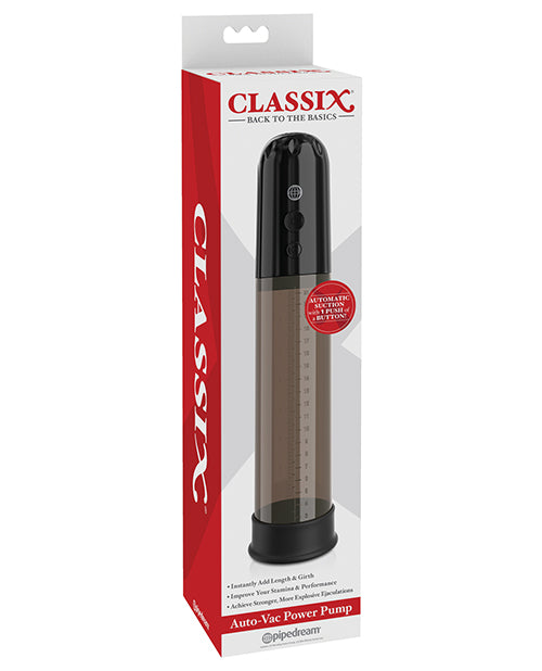 Classix Auto-Vac Power Pump - Smoke/Black