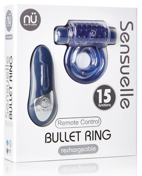 Nu Sensuelle Remote Control Rechargeable Bullet Ring