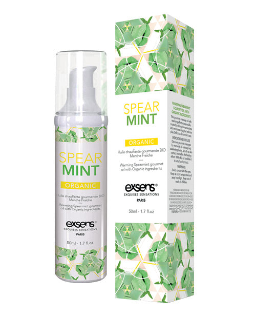 Exsens Of Paris Organic Massage Oil - 50 Ml | Spearmint