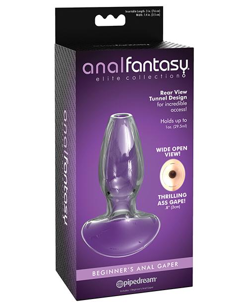Anal Fantasy Elite Mega Anal Glass Gaper | Beginners