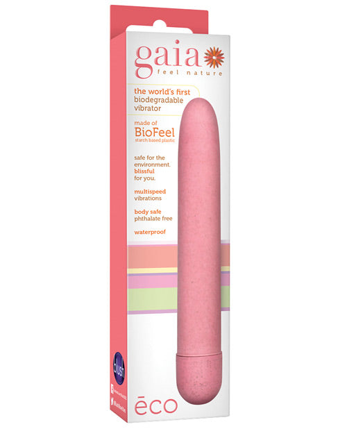 Blush Gaia Biodegradable Vibrator Eco | Coral