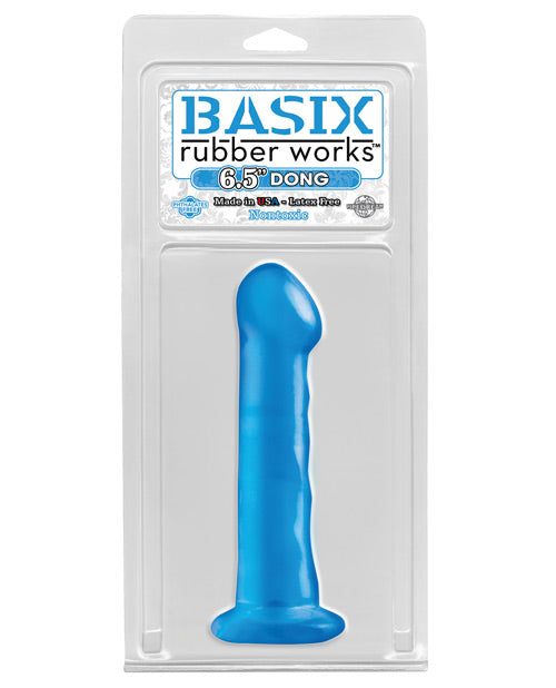 Basix Rubber Works 6.5" Dong | Blue