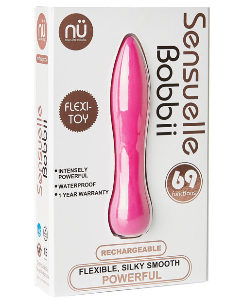 Body-safe silicone vibe with waterproof and versatile design