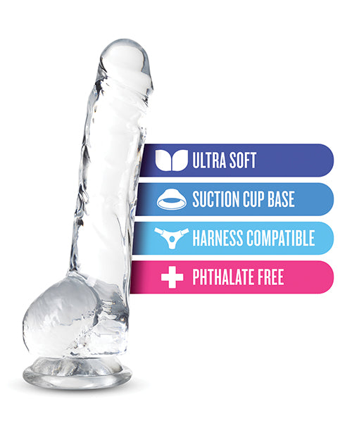 Blush Naturally Yours 8" Crystalline Dildo
