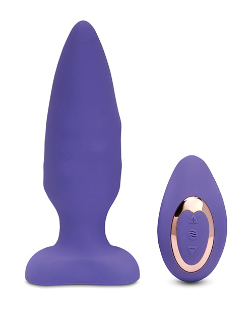 Water-submersible anal plug with intense vibrations