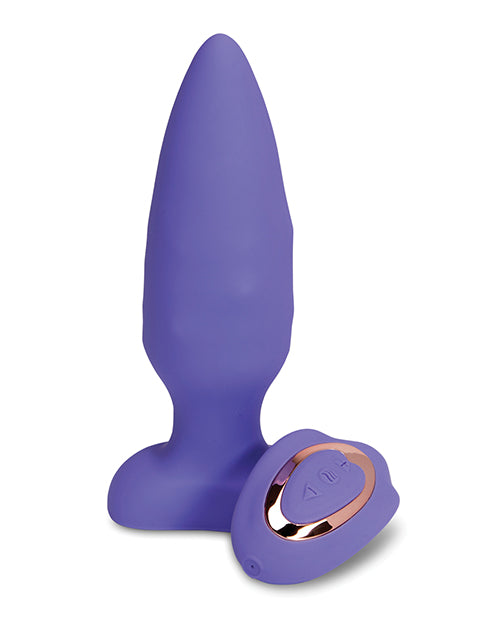 Remote-controlled roller motion plug in body-safe silicone