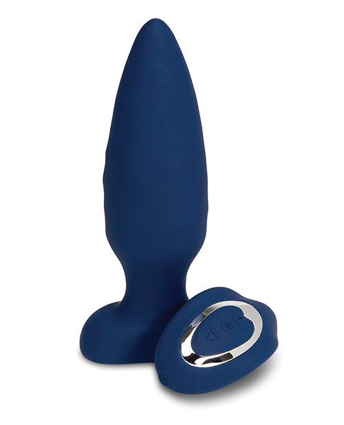 Anal plug with vertical roller motion beads