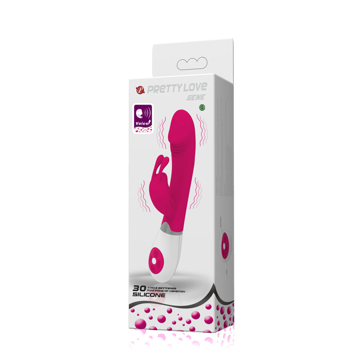 Pretty Love Gene Voice Controlled Rabbit - Fuchsia