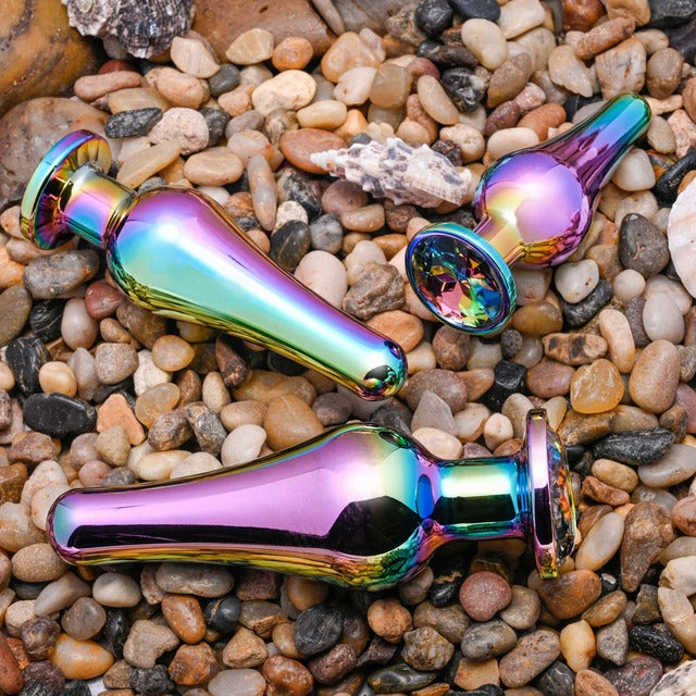 Evolved Rainbow Metal Plug Set