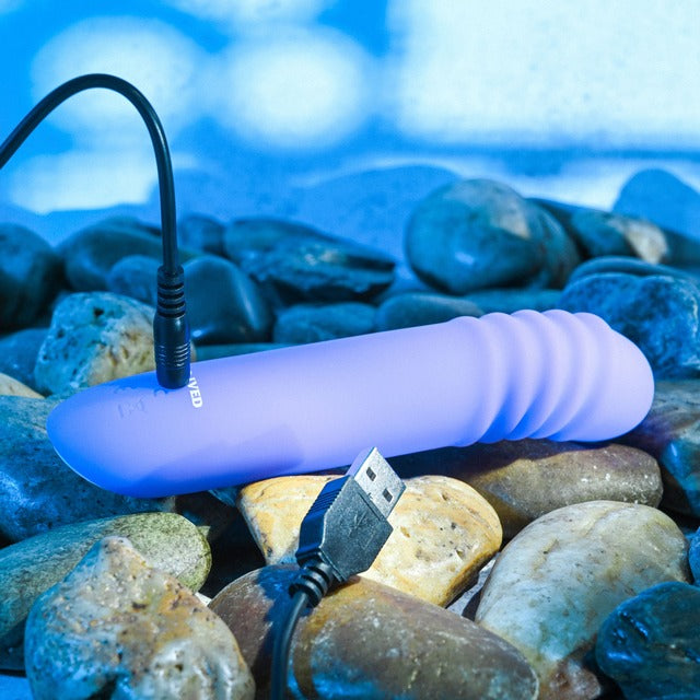 Evolved The G-rave Light Up Vibrator - Purple