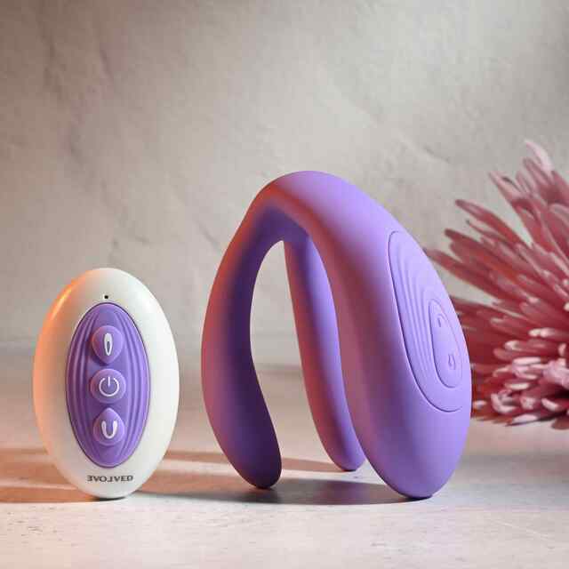Evolved Petite Tickler Mini Vibe W/remote - Purple